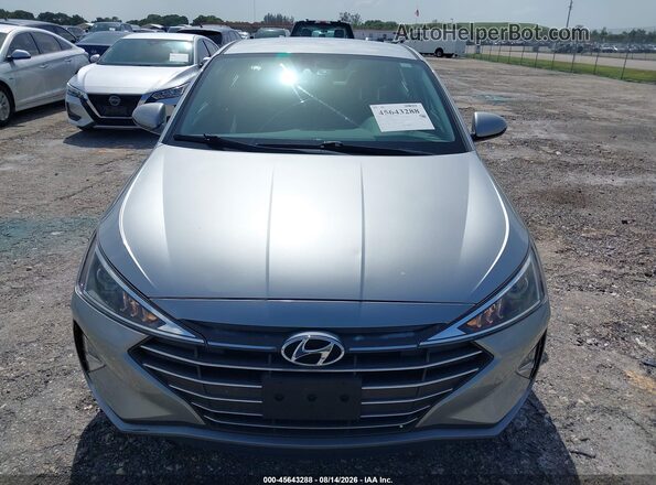 5NPD74LF3LH607893 2020 HYUNDAI ELANTRA Silver Դիմացի տեսք