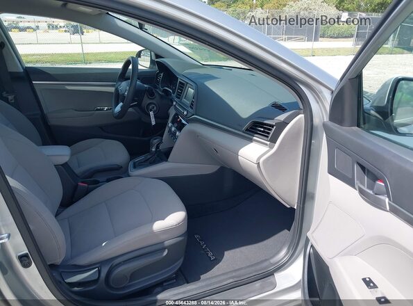 5NPD74LF3LH607893 2020 HYUNDAI ELANTRA Silver Սալոնի դիմացի տեսք