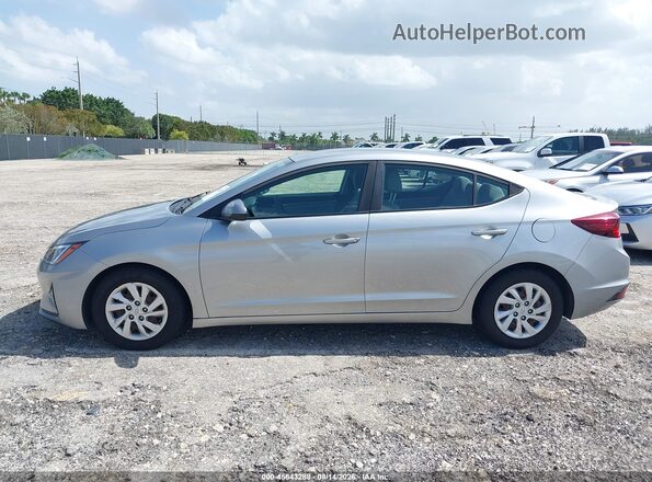5NPD74LF3LH607893 2020 HYUNDAI ELANTRA Silver Սալոնի 360 աստիճան տեսք