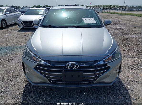 5NPD74LF3LH607893 2020 HYUNDAI ELANTRA Silver Սարքավորումների վահանակի տեսք