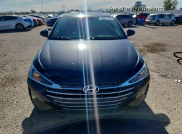 5NPD74LF3LH608350 2020 HYUNDAI ELANTRA Gray წინა ხედი