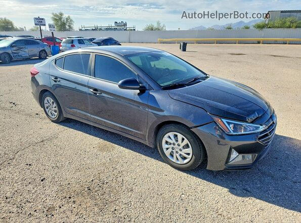 5NPD74LF3LH608350 2020 HYUNDAI ELANTRA Gray წინა მარჯვენა