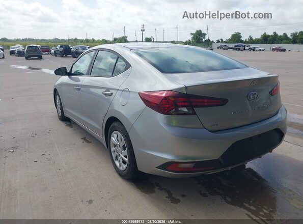 5NPD74LF3LH608879 2020 HYUNDAI ELANTRA Серебряный Задняя левая четверть