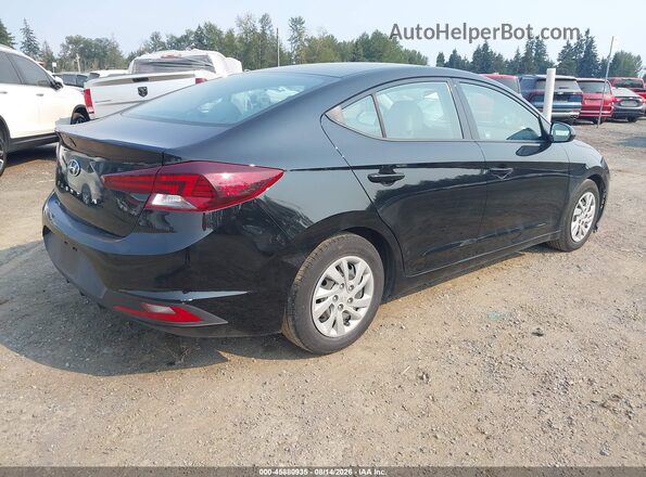 5NPD74LF3LH609255 2020 HYUNDAI ELANTRA Black Задня права чверть
