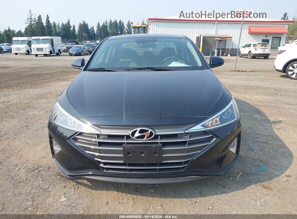 5NPD74LF3LH609255 2020 HYUNDAI ELANTRA Black Вид задньої частини салону
