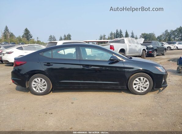 5NPD74LF3LH609255 2020 HYUNDAI ELANTRA Black Панорамний вид салону 360°