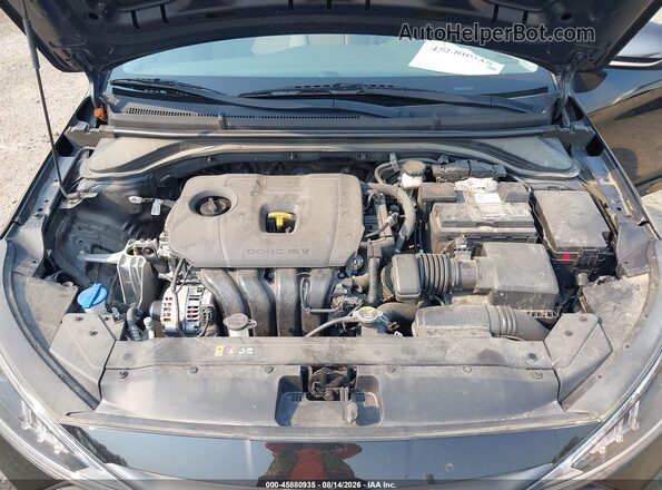 5NPD74LF3LH609255 2020 HYUNDAI ELANTRA Black Вид ззаду