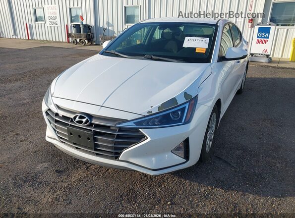 5NPD74LF3LH611250 2020 HYUNDAI ELANTRA White Դիմացի տեսք