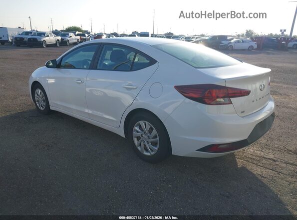 5NPD74LF3LH611250 2020 HYUNDAI ELANTRA White Հետևի ձախ