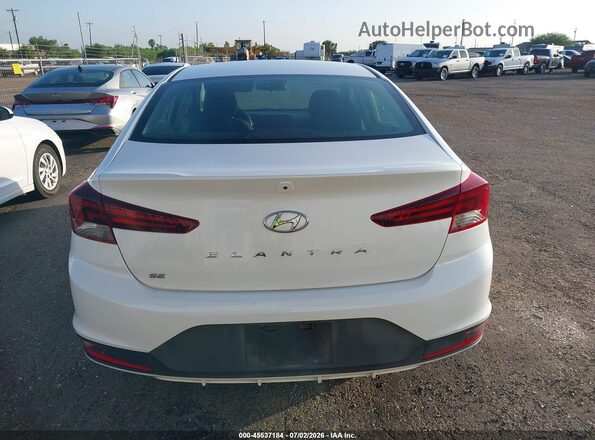 5NPD74LF3LH611250 2020 HYUNDAI ELANTRA White 