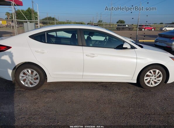 5NPD74LF3LH611250 2020 HYUNDAI ELANTRA White Սալոնի հետևի տեսք