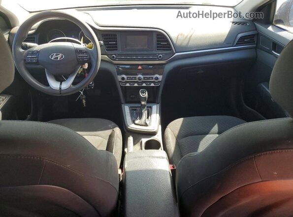 5NPD74LF3LH611507 2020 HYUNDAI ELANTRA Black Dashboard view