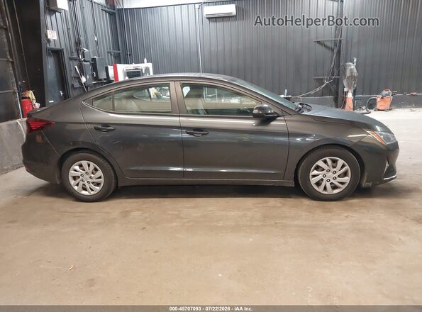 5NPD74LF3LH612074 2020 HYUNDAI ELANTRA Gray 