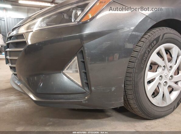 5NPD74LF3LH612074 2020 HYUNDAI ELANTRA Gray 