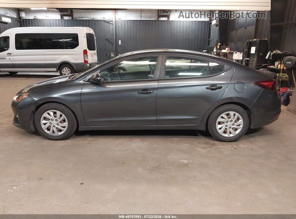 5NPD74LF3LH612074 2020 HYUNDAI ELANTRA Gray 