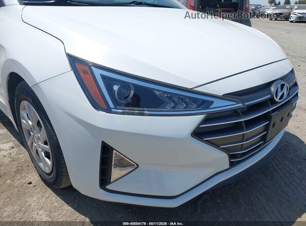 5NPD74LF3LH612348 2020 HYUNDAI ELANTRA White Front view