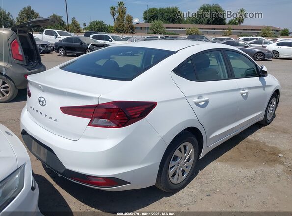 5NPD74LF3LH612348 2020 HYUNDAI ELANTRA White Rear right