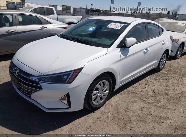 5NPD74LF3LH612348 2020 HYUNDAI ELANTRA White Front left