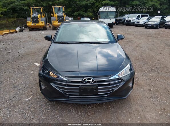 5NPD74LF3LH612527 2020 HYUNDAI ELANTRA Gray Вид щитка приладів