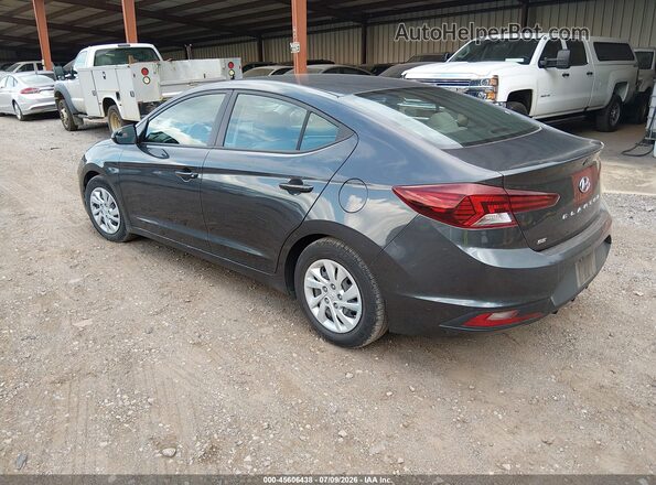 5NPD74LF3LH612527 2020 HYUNDAI ELANTRA Gray Задня ліва чверть