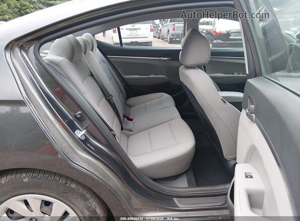 5NPD74LF3LH612527 2020 HYUNDAI ELANTRA Gray Вид наклейки з VIN-кодом