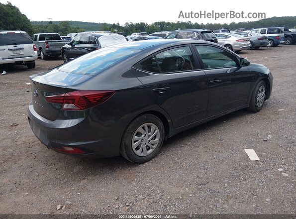 5NPD74LF3LH612527 2020 HYUNDAI ELANTRA Gray Задня права чверть