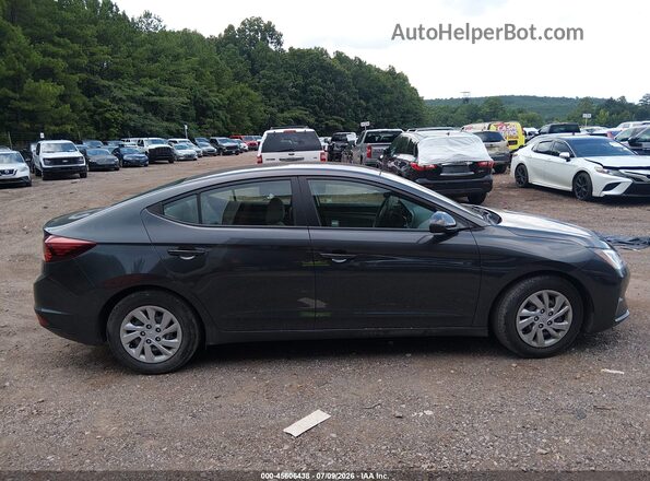 5NPD74LF3LH612527 2020 HYUNDAI ELANTRA Gray Вид задньої частини салону