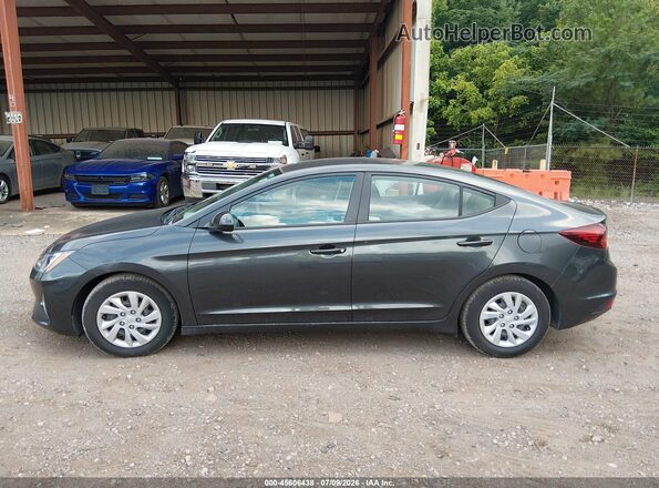 5NPD74LF3LH612527 2020 HYUNDAI ELANTRA Gray Панорамний вид салону 360°
