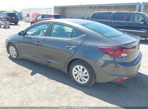 5NPD74LF3LH613337 2020 HYUNDAI ELANTRA Gray Հետևի ձախ