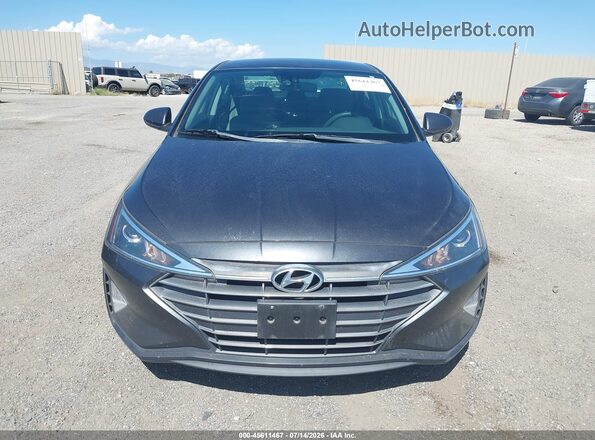 5NPD74LF3LH613337 2020 HYUNDAI ELANTRA Gray Սարքավորումների վահանակի տեսք