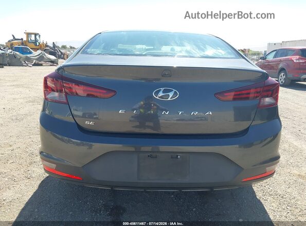 5NPD74LF3LH613337 2020 HYUNDAI ELANTRA Gray 