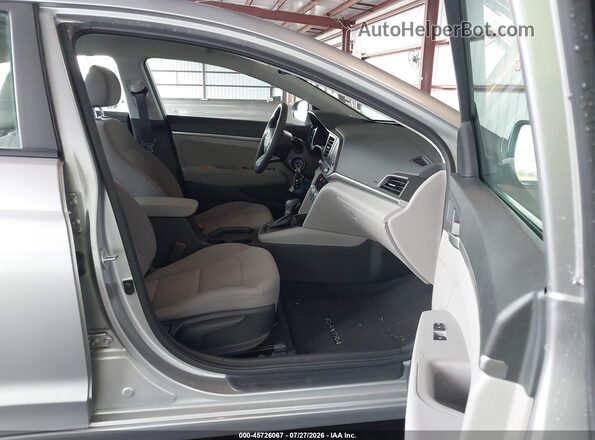5NPD74LF3LH614035 2020 HYUNDAI ELANTRA Silver Vista interior delantera