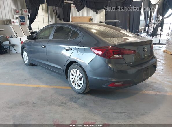 5NPD74LF3LH614097 2020 HYUNDAI ELANTRA Gray Rear left