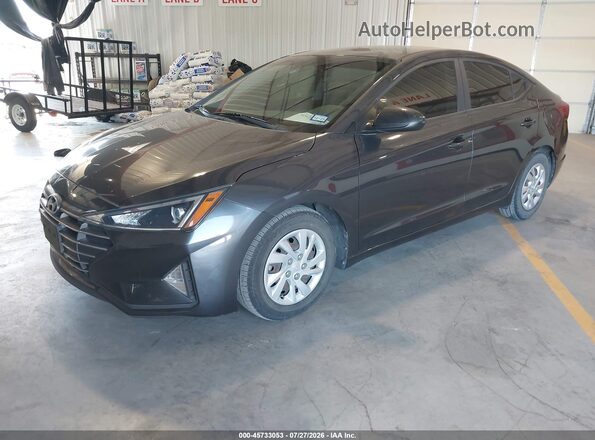 5NPD74LF3LH614097 2020 HYUNDAI ELANTRA Gray Front left