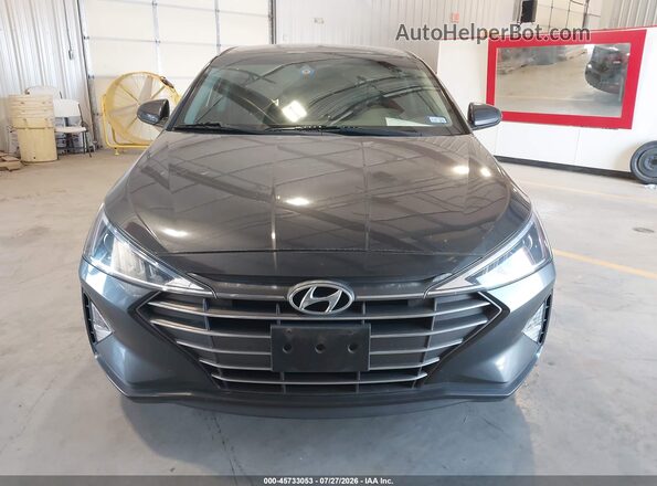 5NPD74LF3LH614097 2020 HYUNDAI ELANTRA Gray Rear interior view