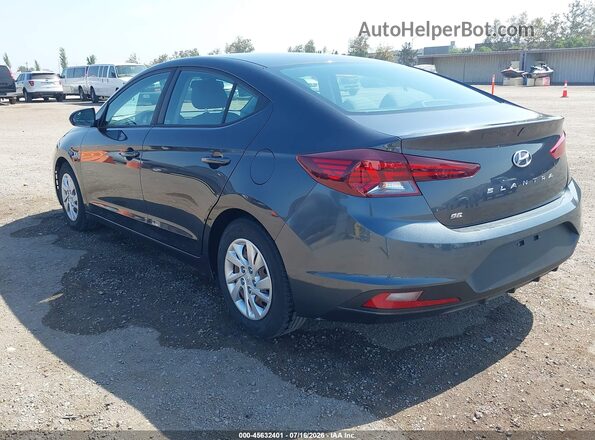 5NPD74LF3LH614102 2020 HYUNDAI ELANTRA Серый Задняя левая четверть
