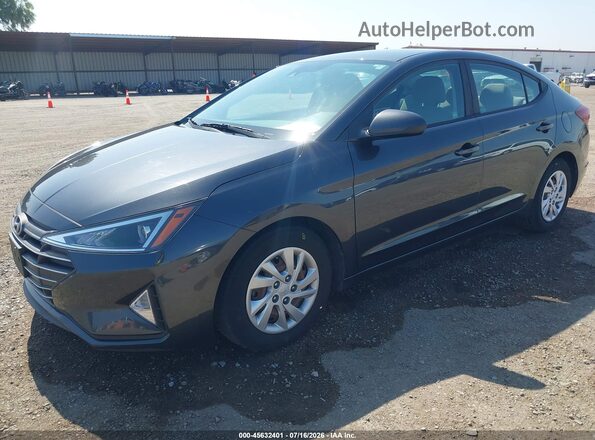 5NPD74LF3LH614102 2020 HYUNDAI ELANTRA Серый Вид спереди