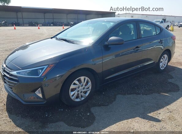 5NPD74LF3LH614102 2020 HYUNDAI ELANTRA Серый Передняя левая четверть