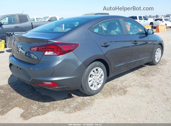 5NPD74LF3LH614102 2020 HYUNDAI ELANTRA Серый Задняя правая четверть