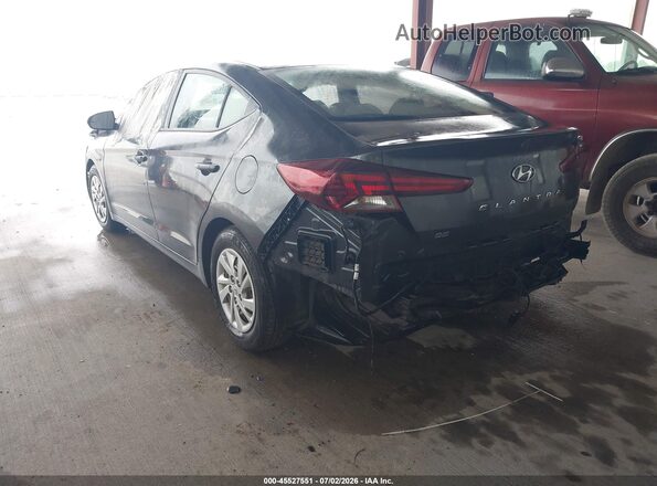 5NPD74LF3LH614908 2020 HYUNDAI ELANTRA Gray Հետևի ձախ