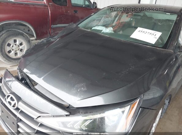 5NPD74LF3LH614908 2020 HYUNDAI ELANTRA Gray Հետևի տեսք