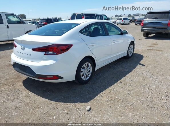 5NPD74LF3LH615766 2020 HYUNDAI ELANTRA White Trasero derecho