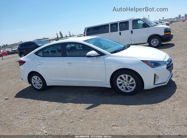 5NPD74LF3LH615766 2020 HYUNDAI ELANTRA White 