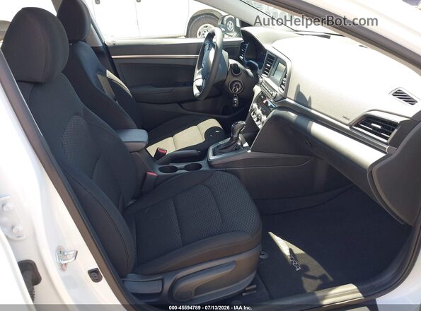 5NPD74LF3LH615766 2020 HYUNDAI ELANTRA White Vista interior delantera