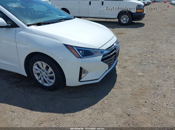 5NPD74LF3LH615766 2020 HYUNDAI ELANTRA White Vista frontal