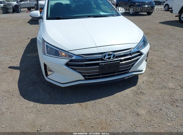 5NPD74LF3LH615766 2020 HYUNDAI ELANTRA White Vista interior trasera