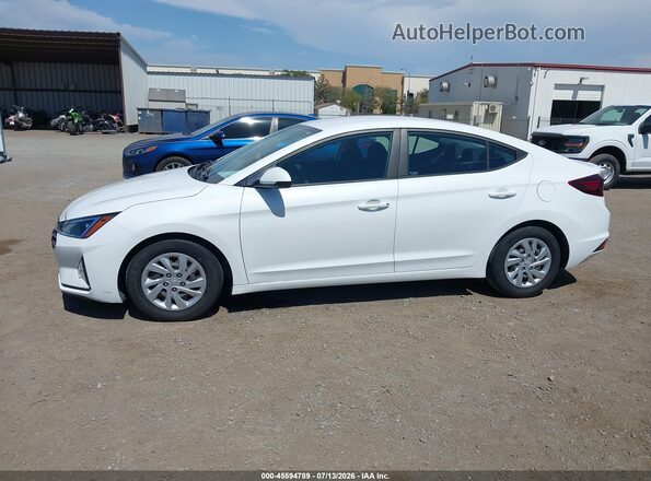 5NPD74LF3LH615766 2020 HYUNDAI ELANTRA White 