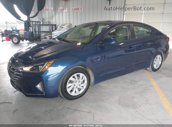 5NPD74LF3LH616223 2020 HYUNDAI ELANTRA Blue Przód lewy