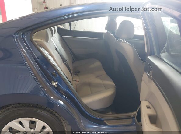 5NPD74LF3LH616223 2020 HYUNDAI ELANTRA Blue Widok naklejki z numerem VIN