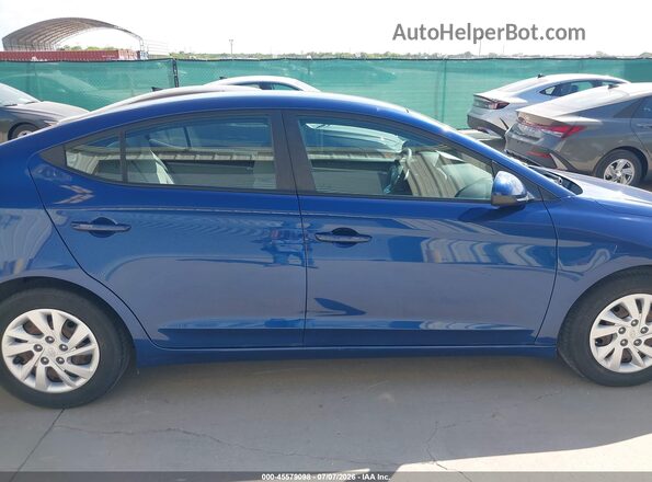 5NPD74LF3LH616254 2020 HYUNDAI ELANTRA Blue Vista interior trasera